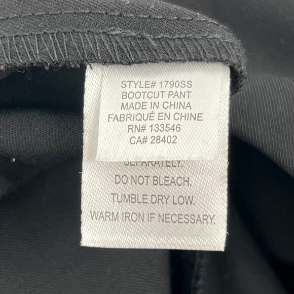 Crosby Black Bootcut Trousers | Size 12 - Picture 3 of 11